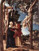 CRANACH, Lucas the Elder Crucifixion inso china oil painting reproduction